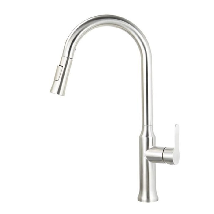 Single hole kitchen faucet with pull-out spray​ maker GOWIN - Image 3