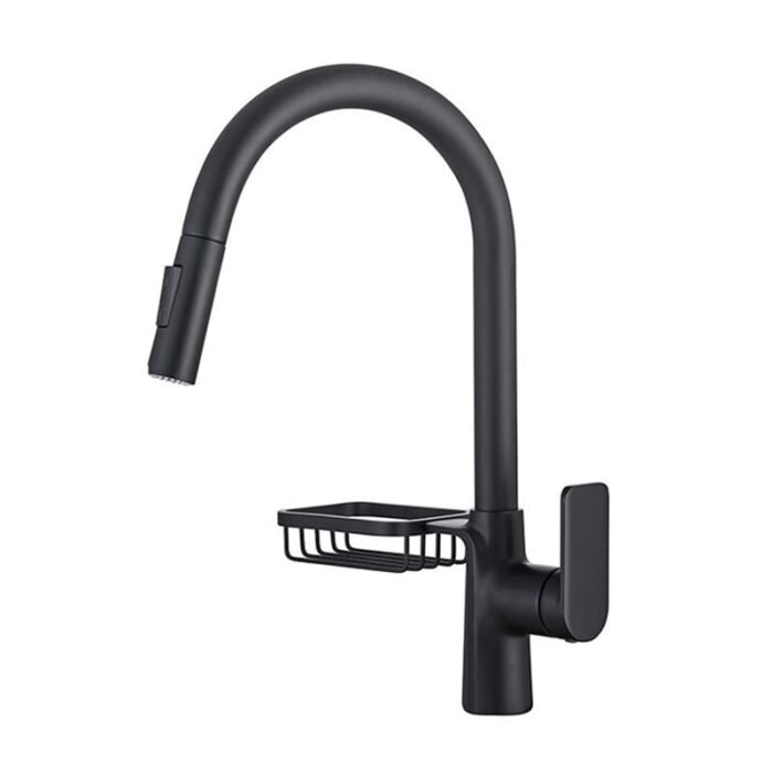 Modern Pull Down Kitchen Faucet (3)