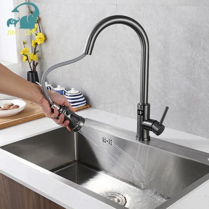 Smart Touch Faucet Temp LED Screen Display (1)