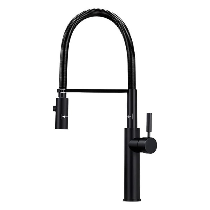 single handle pull out sprayer kitchen faucet​