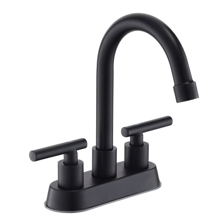 TWO Handle 3-Hole Deck Mount 4 inches widespread faucet GOWIN - Image 3