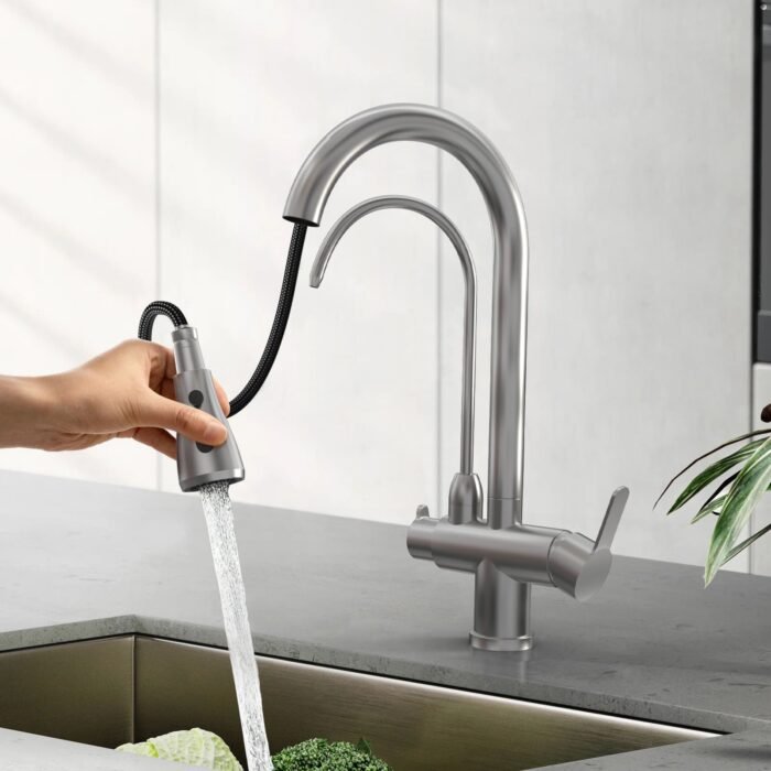 Single Handle best Pull-Down kitchen beverage faucet​ GOWIN - Image 4