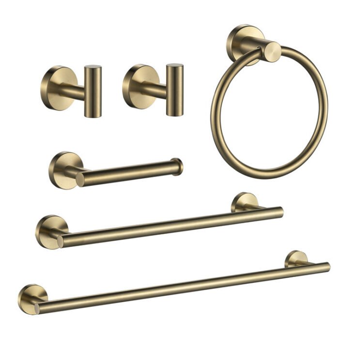 5-Piece Bathroom Hardware Set bathroom wall accessories​ supplier GOWIN - Image 2