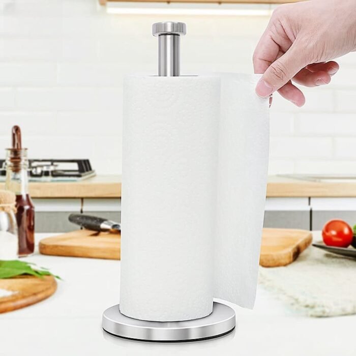 kitchen paper towel holder​ stainless steel paper towel holder​ GOWIN - Image 4