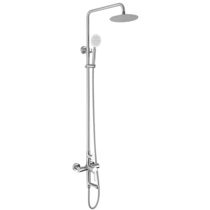 Shower Faucet Bar System with 2-way Diverter dual shower head system​