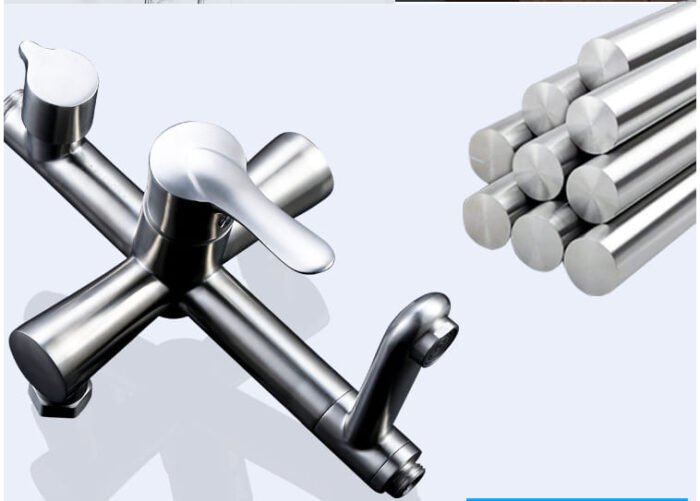 Shower Faucet Bar System with 2-way Diverter dual shower head system​ - Image 4