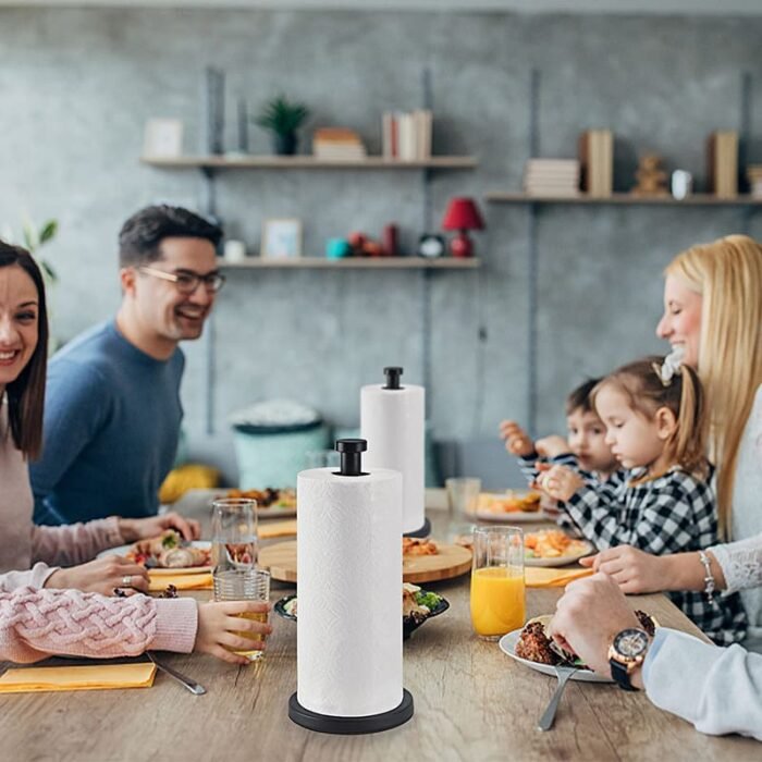 kitchen paper towel holder​ stainless steel paper towel holder​ GOWIN - Image 3