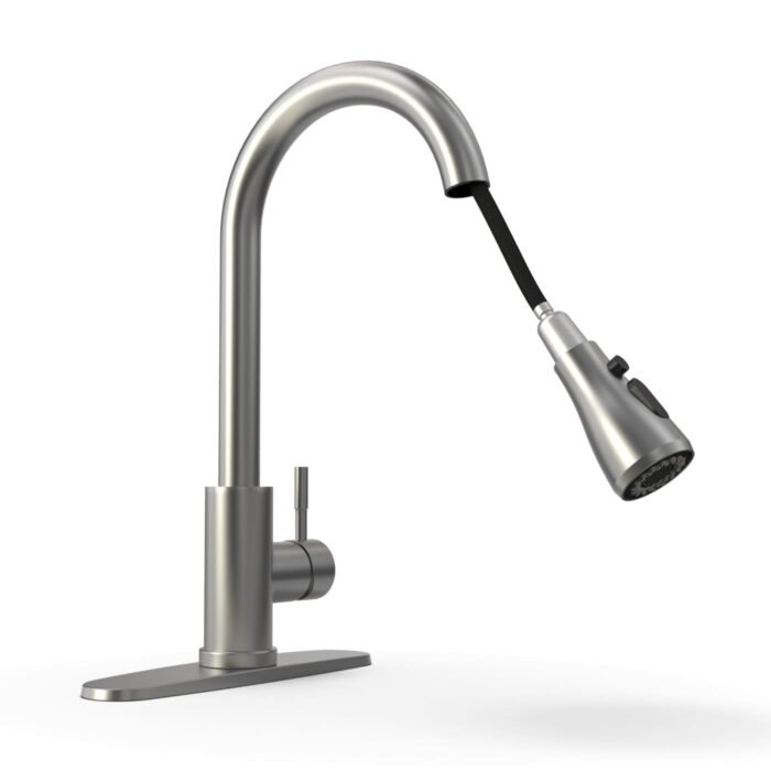 Single handle Pull-down deck kitchen sink faucets GOWIN - Image 6