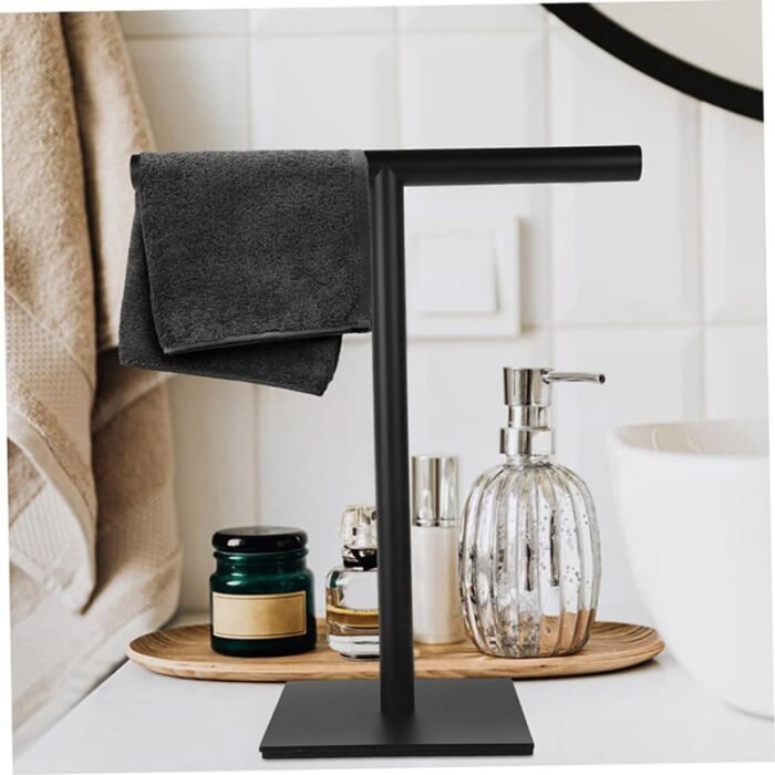 Matt Stainless Steel Hand Towel Stand GOWIN - Image 2