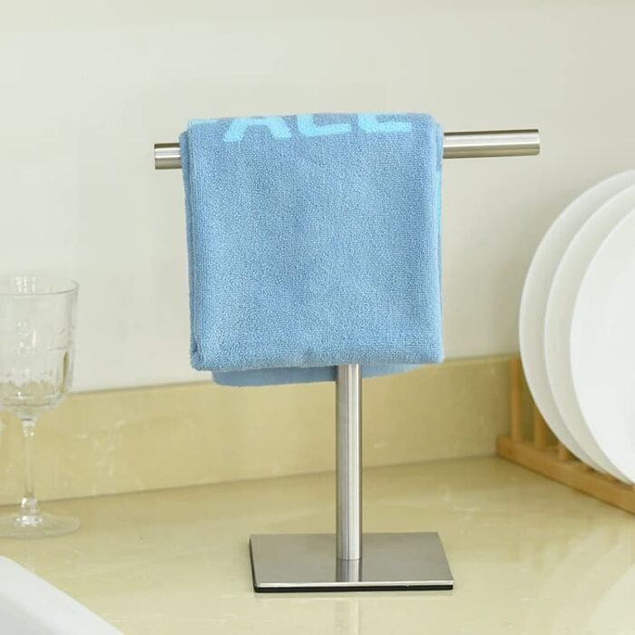 Brushed Nickel Stainless Steel Hand Towel Stand GOWIN - Image 3