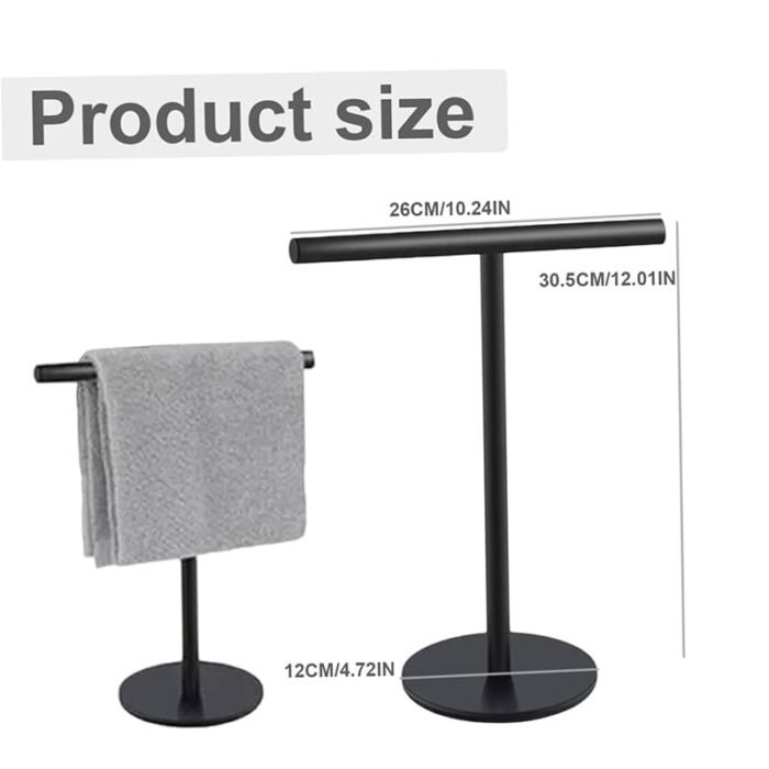 Hand Towel Stand Supplier T-Shape Hand Towel Holder GOWIN - Image 4