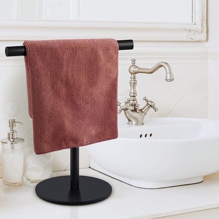 Hand Towel Stand Supplier T-Shape Hand Towel Holder GOWIN - Image 3