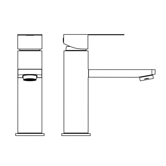 Industry Single handle Bathroom Sink faucet Basin Mixed - Image 5