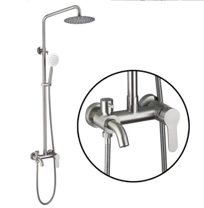 Bathroom Shower Systems Pressure Balance Shower Set  GOWIN