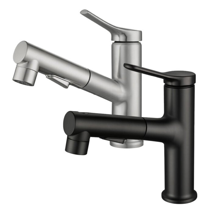 Industry Single handle Bathroom Sink faucet Basin Mixed - Image 3