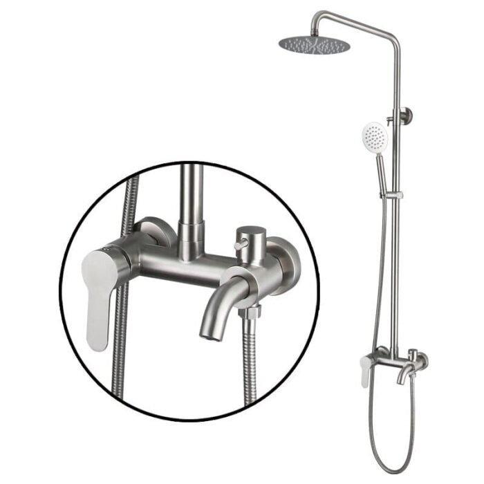 Bathroom Shower Systems Pressure Balance Shower Set  GOWIN - Image 3