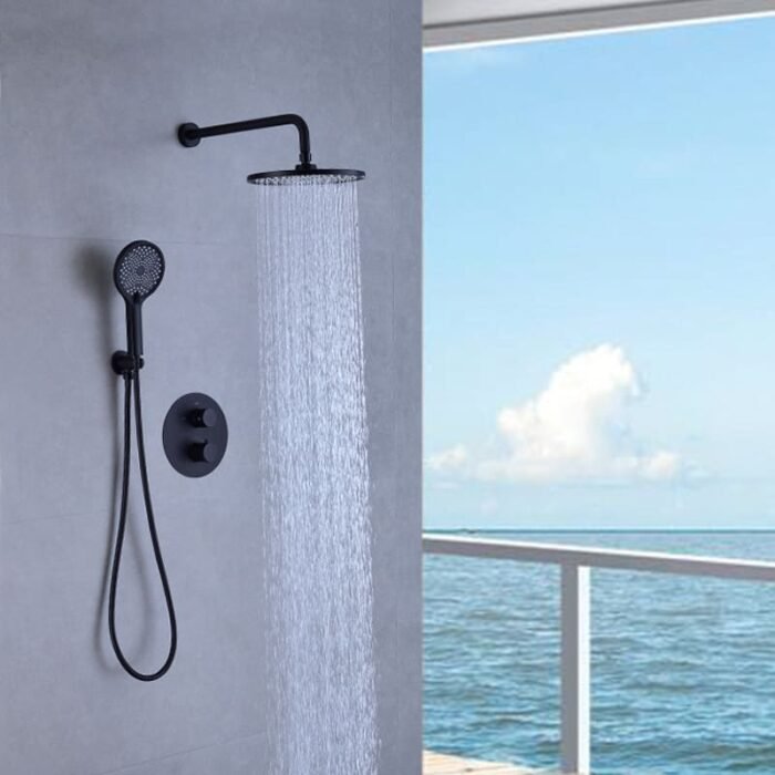 Shower Systems With Rain Shower And Handheld Supplier GOWIN - Image 2