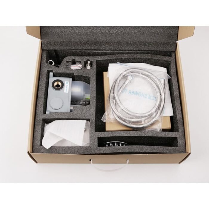 Bathroom Single Handle Single Spray Round Shower Faucet Valve GOWIN - Image 5
