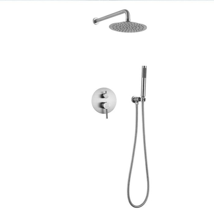 Bathroom Single Handle Single Spray Round Shower Faucet Valve GOWIN - Image 3