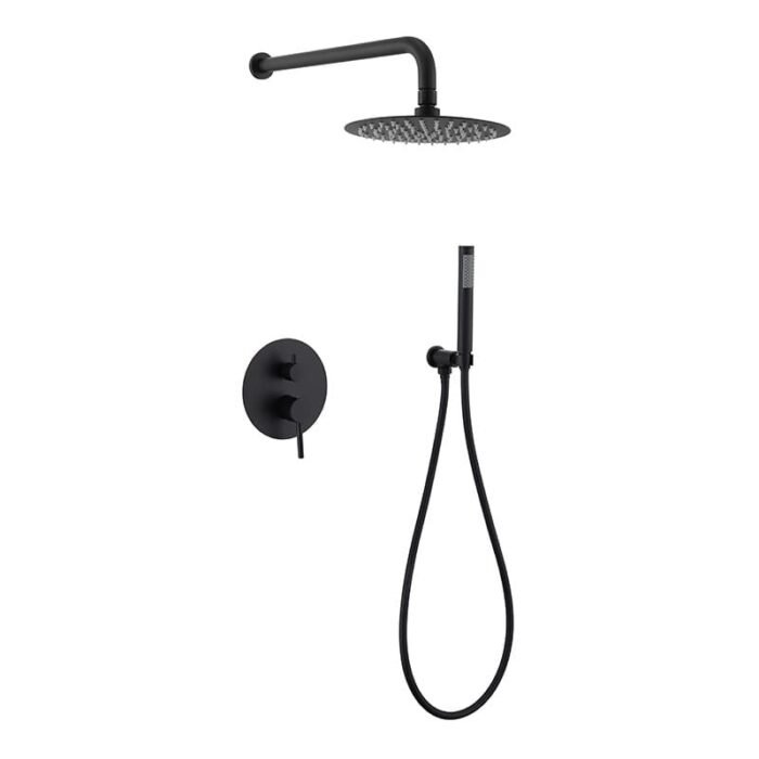 Bathroom Single Handle Single Spray Round Shower Faucet Valve GOWIN - Image 2