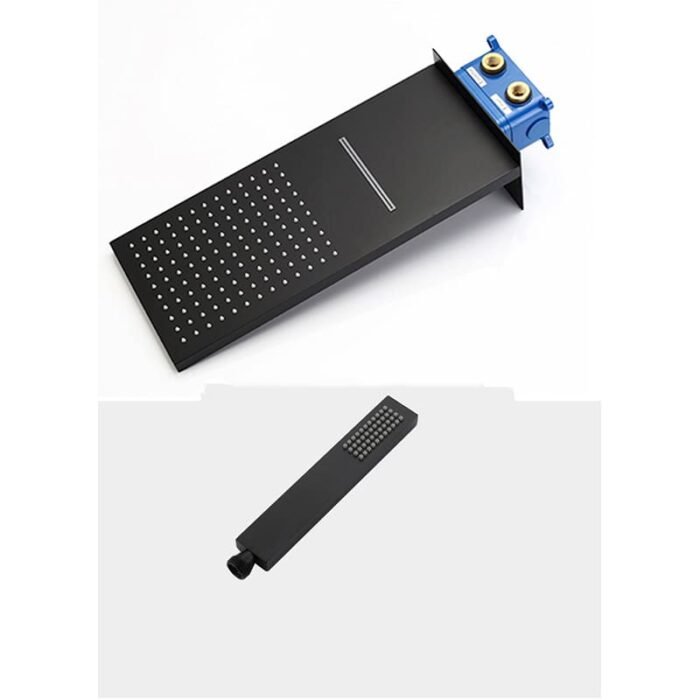 Shower Head With Handheld Single Spray Square Shower Head GOWIN - Image 5