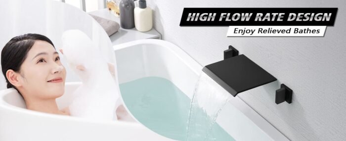 Wall Mounted Bathroom Faucet -Bathtub And Shower Faucet​ GOWIN - Image 5