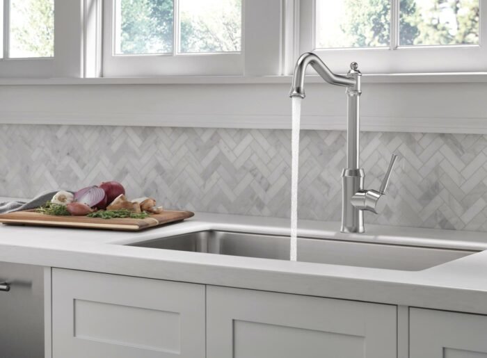 Stainless Steel Single Handle Sink Mixer Tap - Image 2