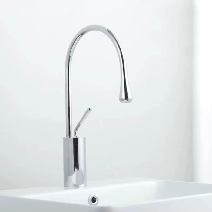 Single Handle Modern High arc Basin Faucet GOWIN - Image 3