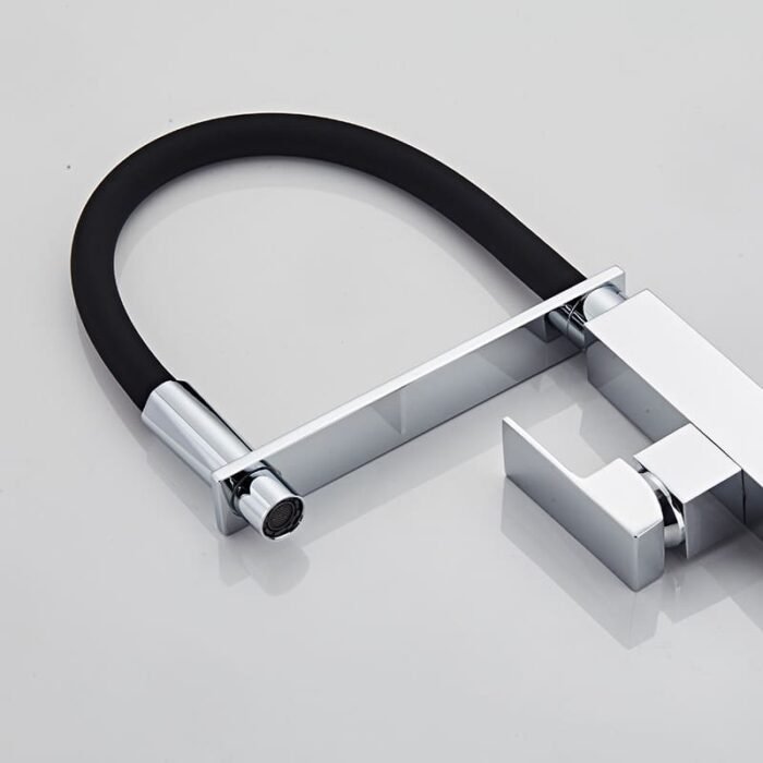 Chrome plated Pull-out Brass Faucet for kitchen Faucet GOWIN - Image 3
