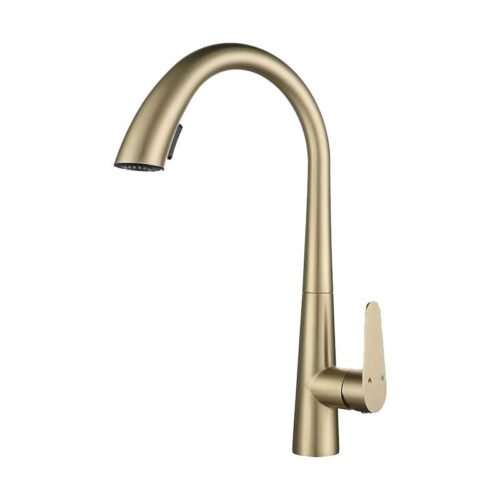 Single Handle Pull-out Kitchen Faucet With Sprayer GOWIN