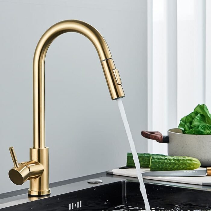 kitchen Pull out kitchen Faucet Kitchen Sink Mixer Tap GOWIN - Image 3