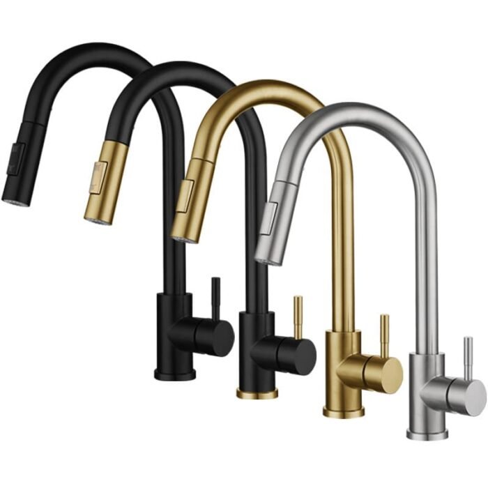 kitchen Pull out kitchen Faucet Kitchen Sink Mixer Tap GOWIN - Image 5