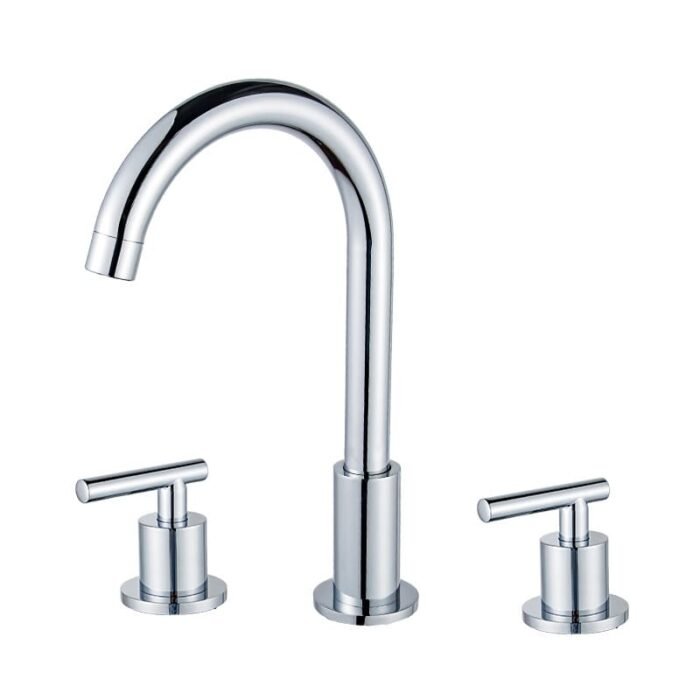 4-inch Bathroom Widespread Faucet 3-Hole Deck Mount