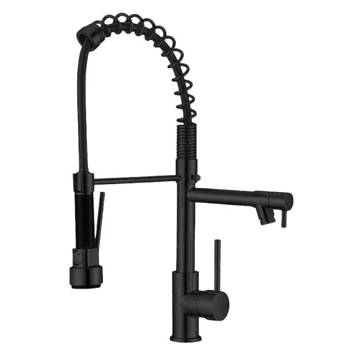 2-in-1 Multi-Function Commercial Style Pull Down Kitchen Faucet - Image 6